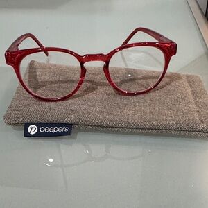 Peepers Red Glasses for Men